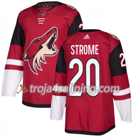 Arizona Coyotes tröja Dylan Strome 20 Adidas 2017-2018 Maroon Authentic - NHL Tröjor Herr